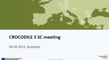 Steering meeting and technical workshop of Crocodile 3 project partners